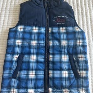 G.H Bass & Co Navy Puffer Jacket